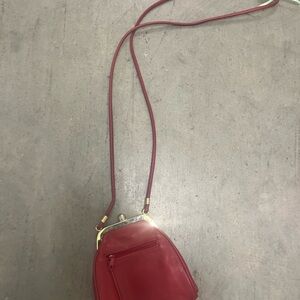 Women’s red purse